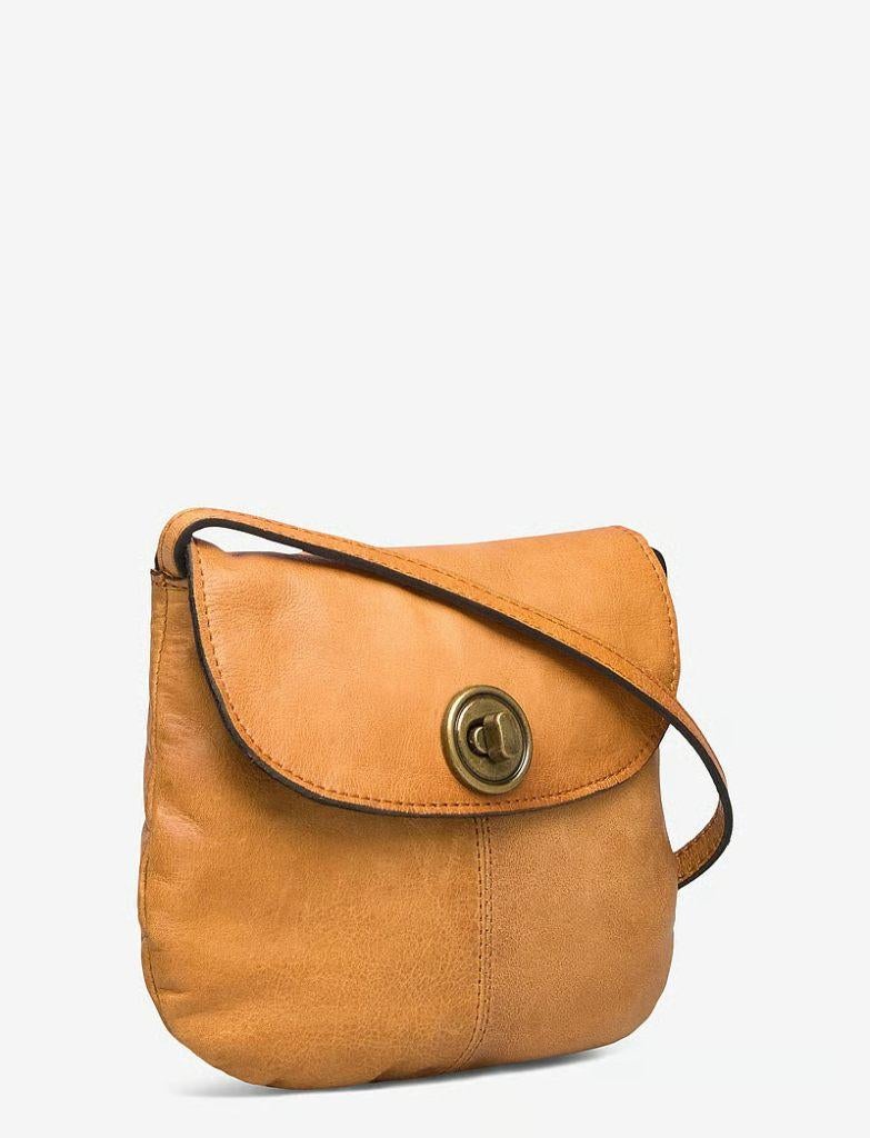 Pieces PCTOTALLY ROYAL LEATHER PARTY BAG NOOS (Cognac), Ophalen of Verzenden, Gebruikt, Bruin, Handtas