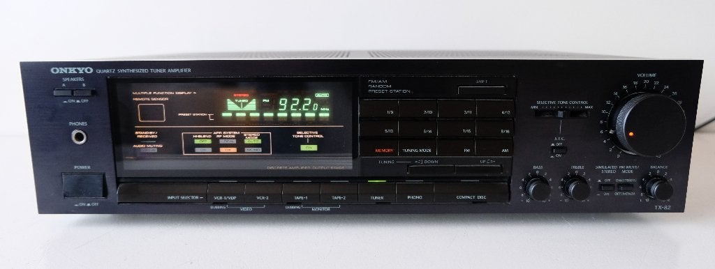 Onkyo TX-82 Stereo Receiver (1988), Ophalen of Verzenden, Audio en Video