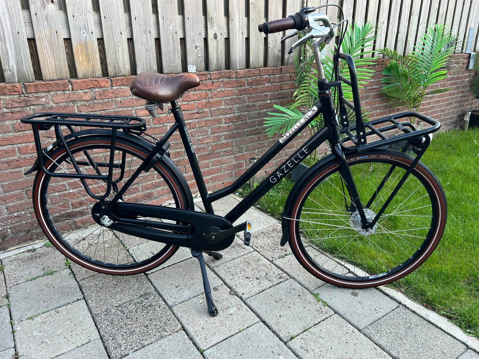 Gazelle Heavy Duty C7 59 cm Transport Meisjes/Damesfiets, Ophalen, Versnellingen, 56 cm of meer, Zo goed als nieuw
