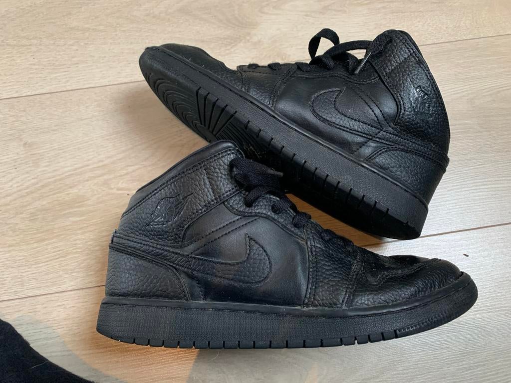 Nike Jordan One high, zwart, maat 39, Gebruikt, Jongen of Meisje, Schoenen, Ophalen of Verzenden
