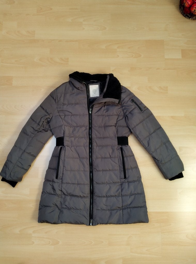 mooie Esprit winterjas met capuchon, Kleding | Dames, Jassen | Winter, Overige kleuren, Maat 46/48 (XL) of groter, Ophalen of Verzenden