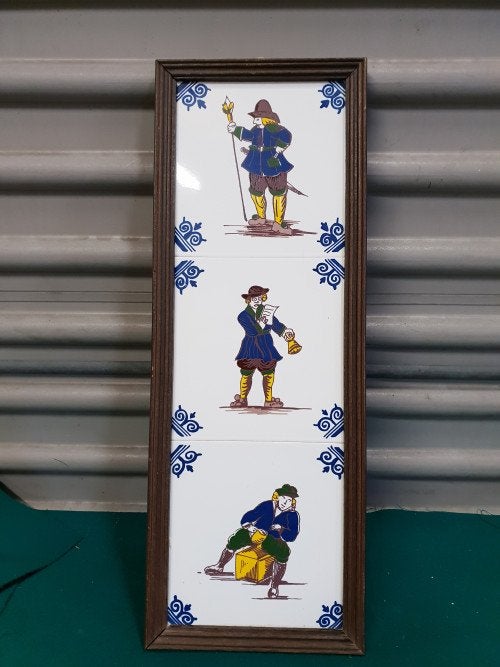 schilderij tegels beroepen, Ophalen of Verzenden, 'T Olde Gre-j, Info@toldegrej.nl, Endepoelstraat 20f Didam