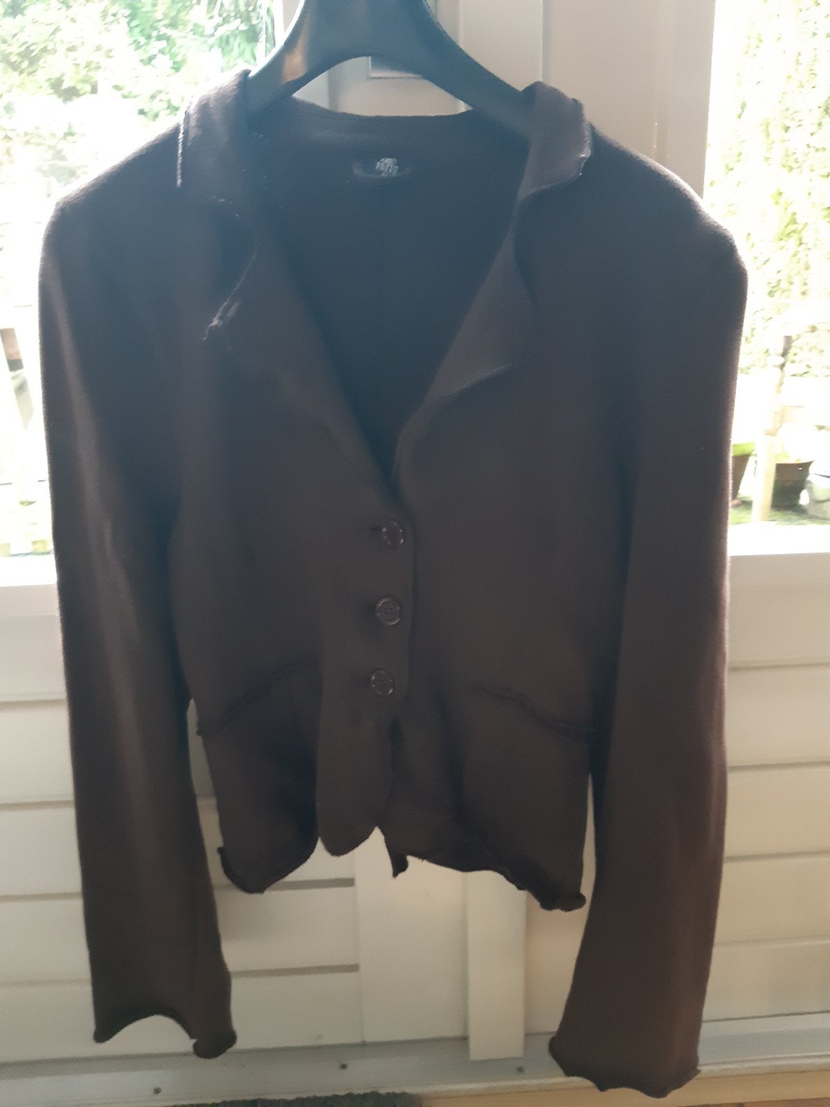 Silver creek vintage colbert jasje bruin maat xl 100% katoen, Kleding | Dames, Ophalen of Verzenden, Zo goed als nieuw, Maat 42/44 (L)