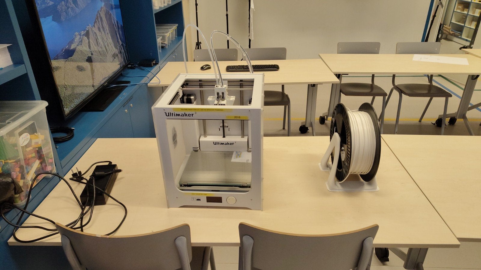 Ultimaker 3 3D printer, Ophalen, Gebruikt, Ingebouwde Wi-Fi, Ultimaker