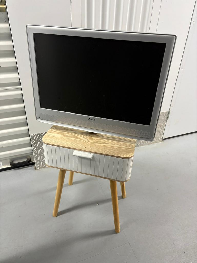 Tv met kastje, Ophalen, Gebruikt, 50 Hz, Overige merken