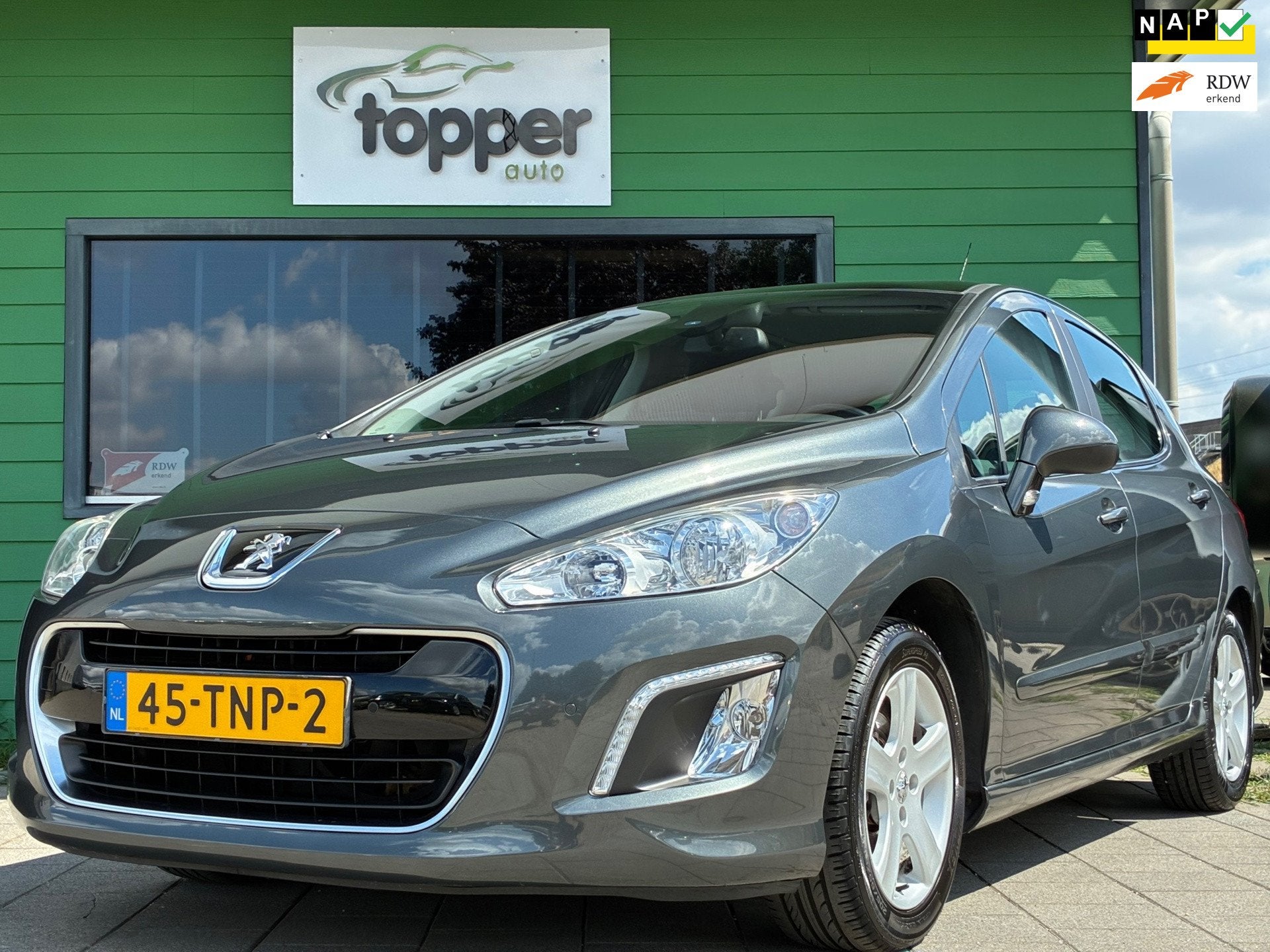 Peugeot 308 1.6 VTi Active|2e Eigenaar|Navigatie|Panoramadak, Auto's, Peugeot, Voorwielaandrijving, Euro 5, Gebruikt, 680 kg