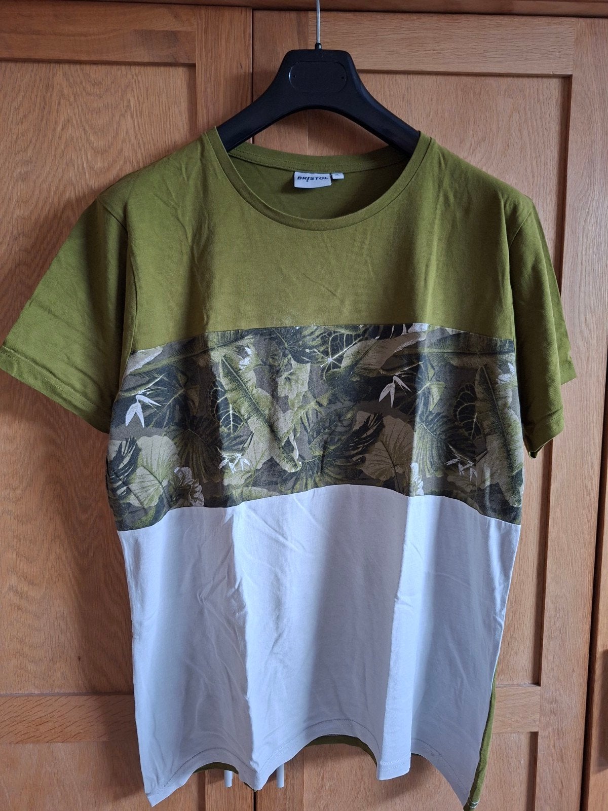 Bristol T-shirt - Maat XL - Groen met print, Kleding | Heren, Maat 56/58 (XL), Ophalen of Verzenden, Zo goed als nieuw, Groen