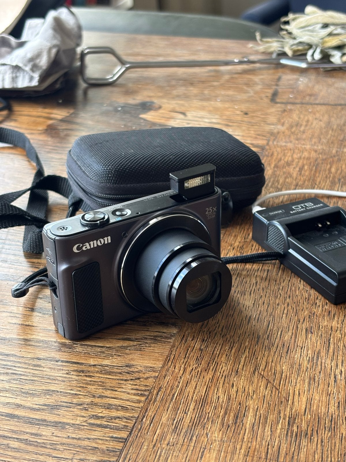Canon PowerShot SX620 HS Compactcamera met 25x zoom, Ingebouwde flitser, Canon, Ophalen of Verzenden, Zo goed als nieuw