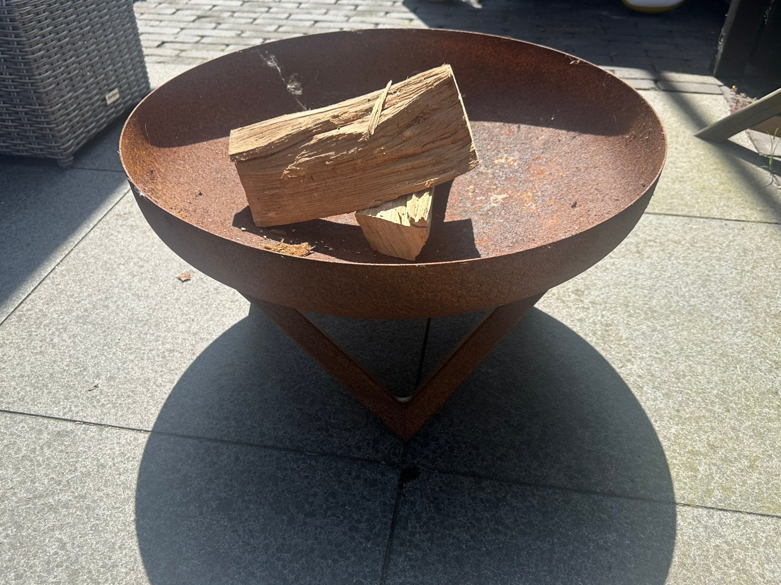 Vuurschaal, Tuin en Terras, Ophalen, Gebruikt