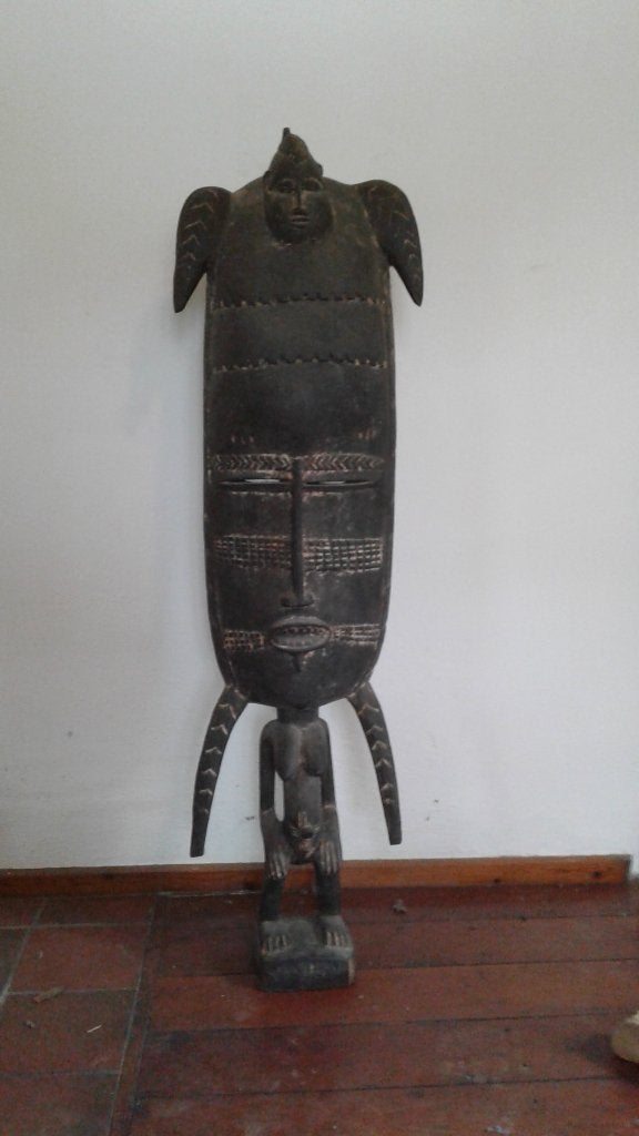 Afrikaans houten beeld Fante Ghana, Ophalen of Verzenden