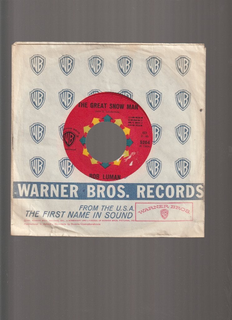 BOB  LUMAN  --  THE  PIG  LATIN  SONG, Verzenden, Originele persing, 7 inch, Zo goed als nieuw