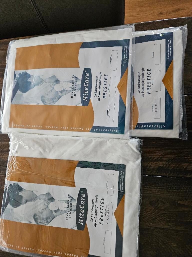 Matras en dekbedhoes, Ophalen, Eenpersoons, Nieuw, Hoeslaken of Sloop