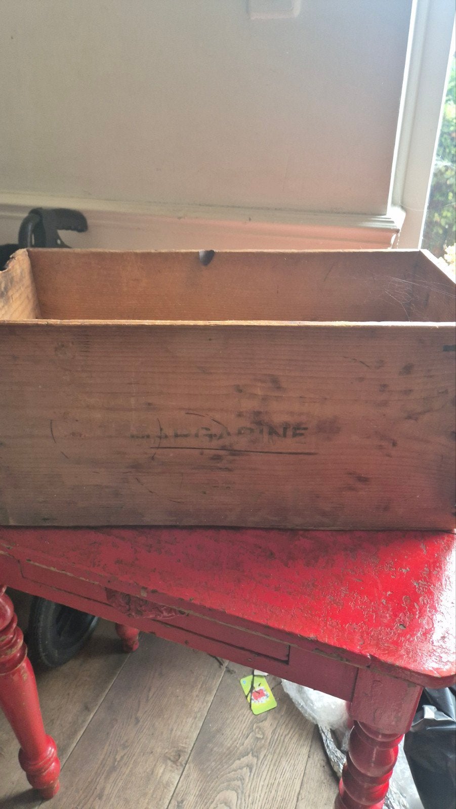 nog één week in de verkoop, Ophalen