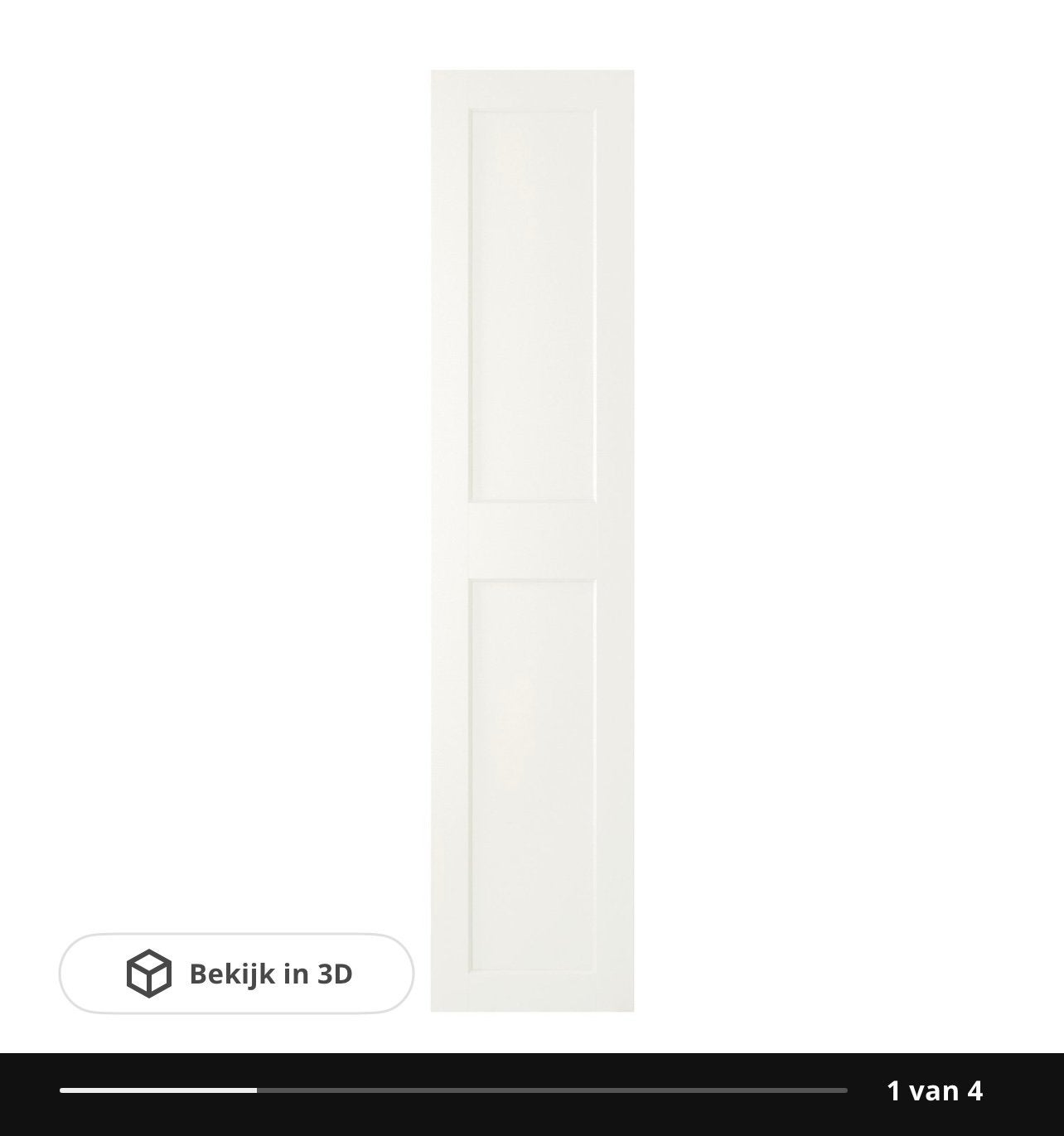 PAX kast deuren nieuw in doos, Ophalen, 200 cm of meer, 50 tot 100 cm, Zo goed als nieuw