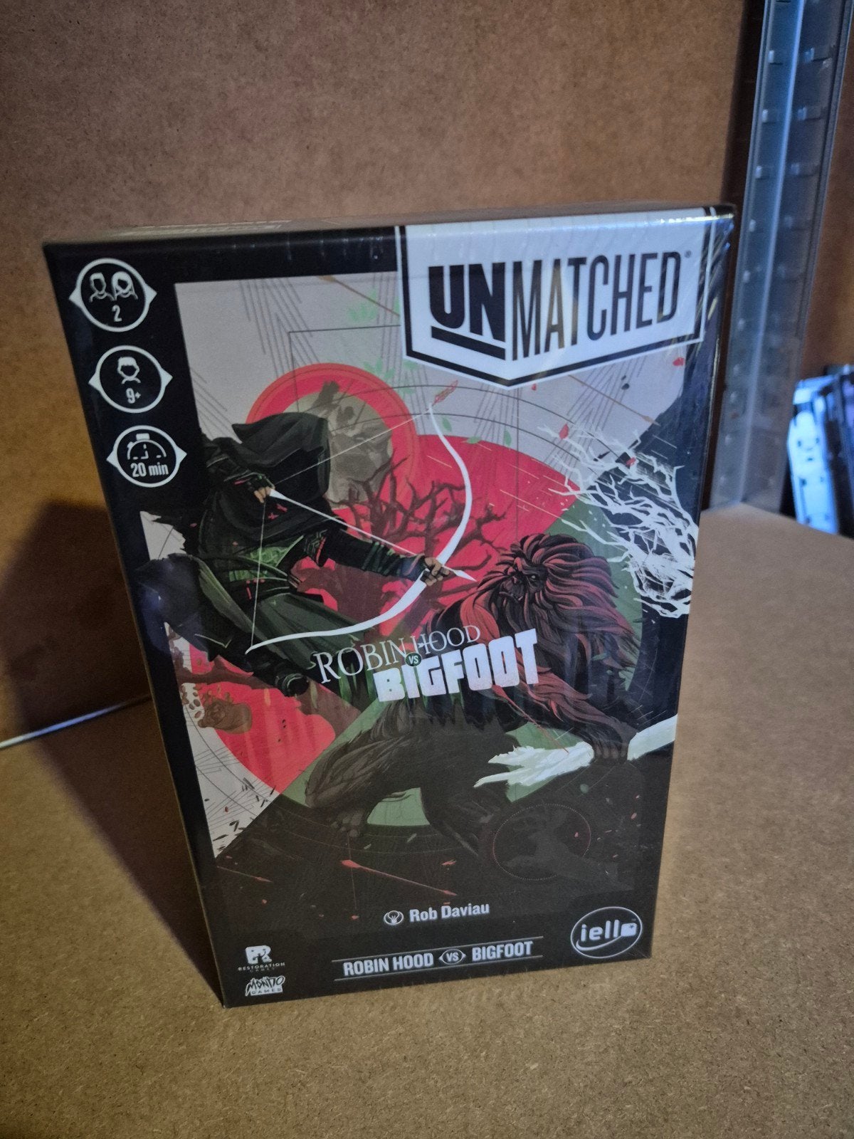 Unmatched Robin Hood vs Bigfoot - Nieuw Engelstalig Bordspel, Een of twee spelers, Ophalen of Verzenden, Nieuw