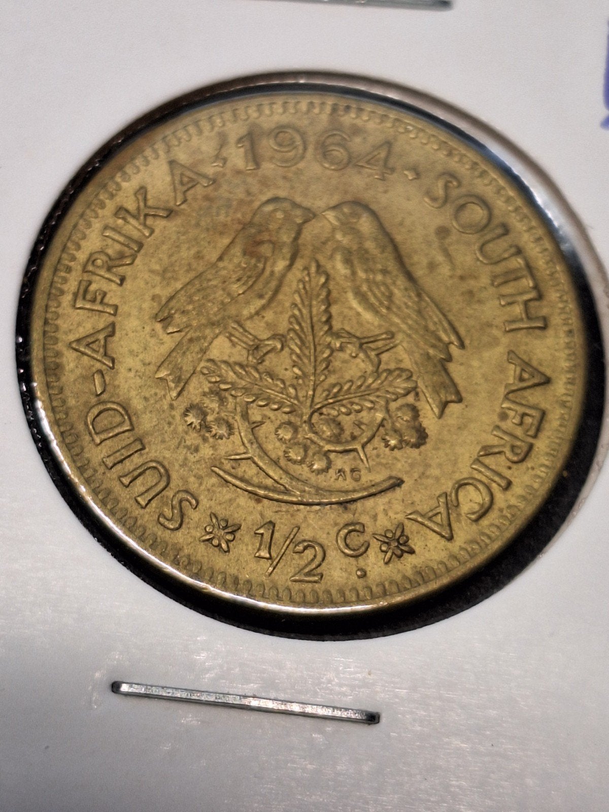Zuid Afrika 1/2 cent 1964, Ophalen of Verzenden, Zuid-Afrika
