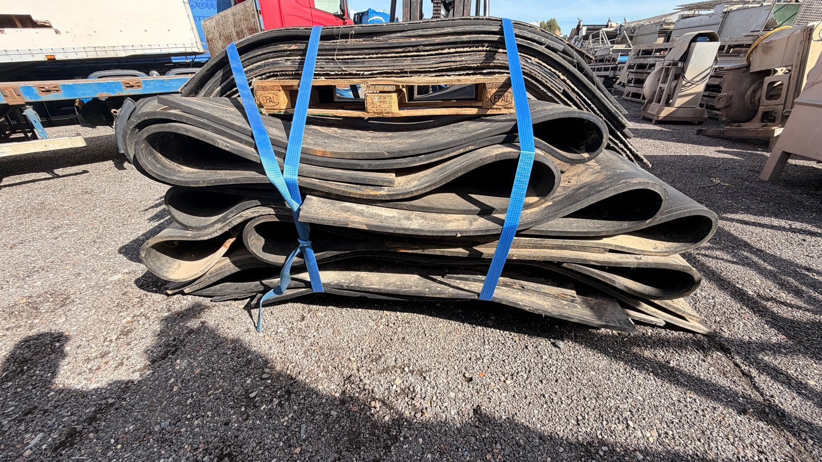 Rubber matten, Ophalen, Gebruikt, Overige typen, Minder dan 2 meter
