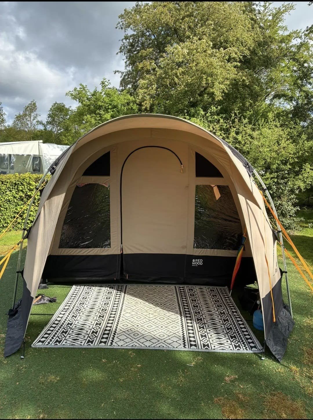 Te koop: 4 pers tunnel tent, Ophalen of Verzenden