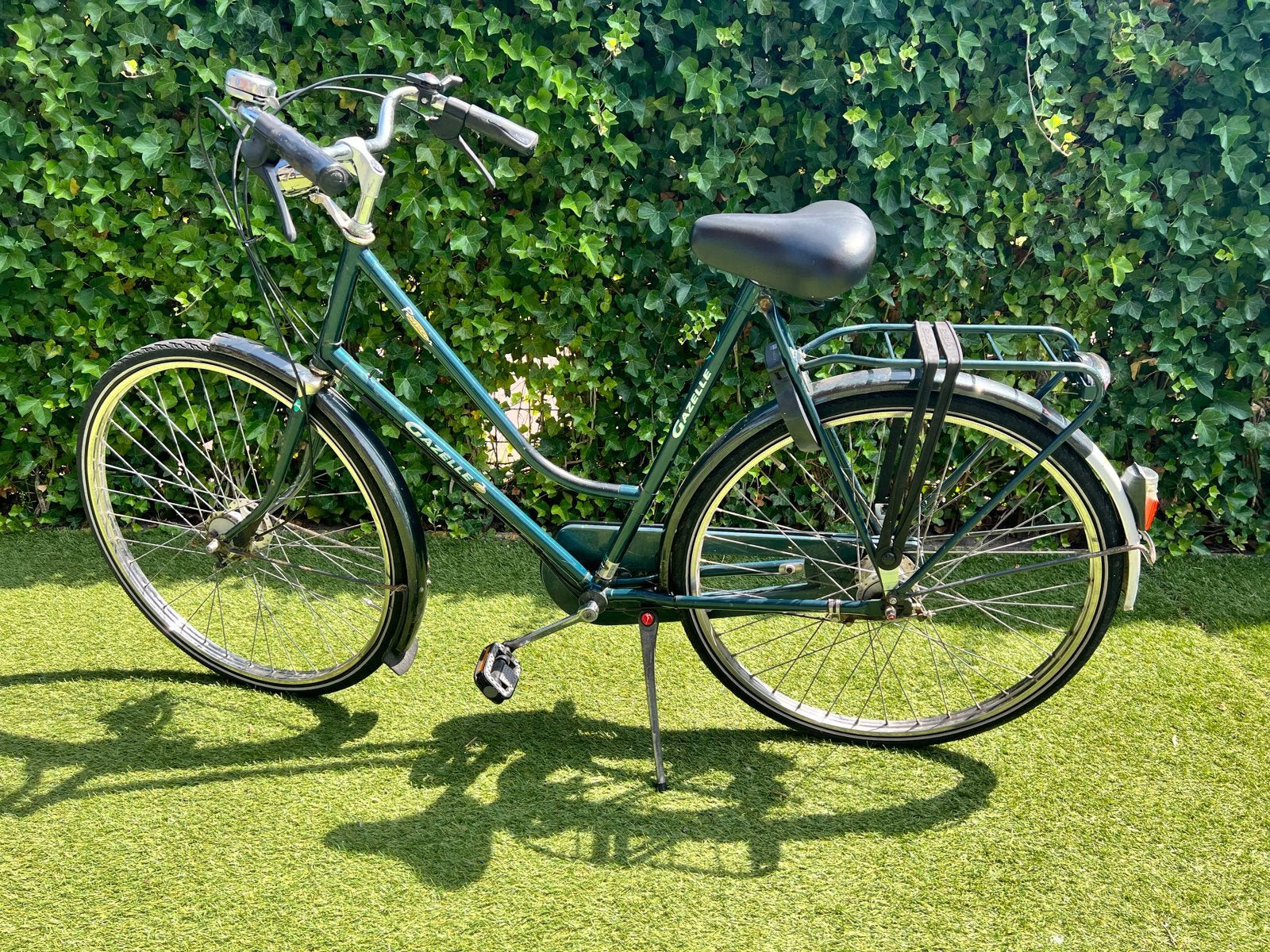 Gazelle damesfiets - Groen - Gebruikt, Fietsen en Brommers, Fietsen | Dames | Damesfietsen, Ophalen, Terugtraprem, Gebruikt, 50 tot 53 cm