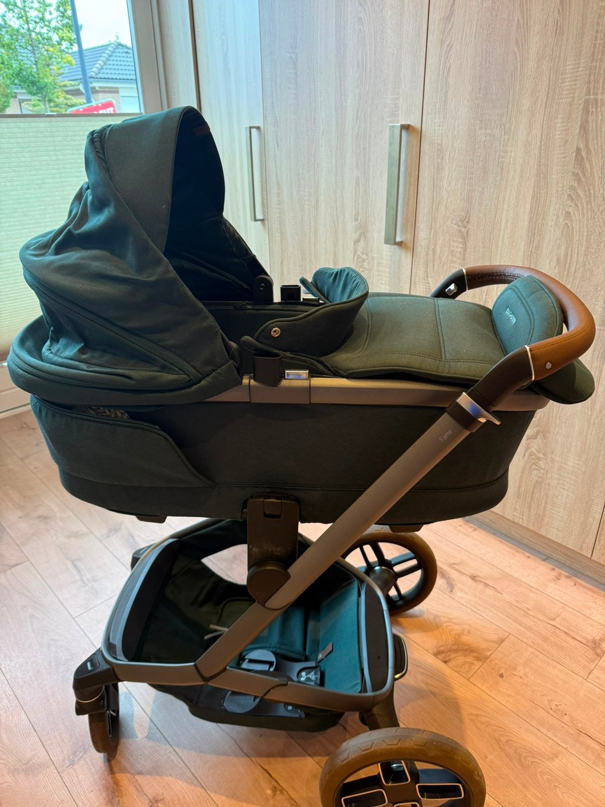 Maxi-Cosi Fame 2-in-1 – Twillic Green – zeer goede staat, Kinderen en Baby's, Kinderwagens en Combinaties, Ophalen, Zo goed als nieuw