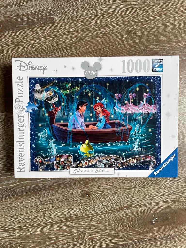 Disney Ravensburger puzzel 1000 stukjes, Ophalen of Verzenden, Meer dan 50 stukjes, Gebruikt, 6 jaar of ouder