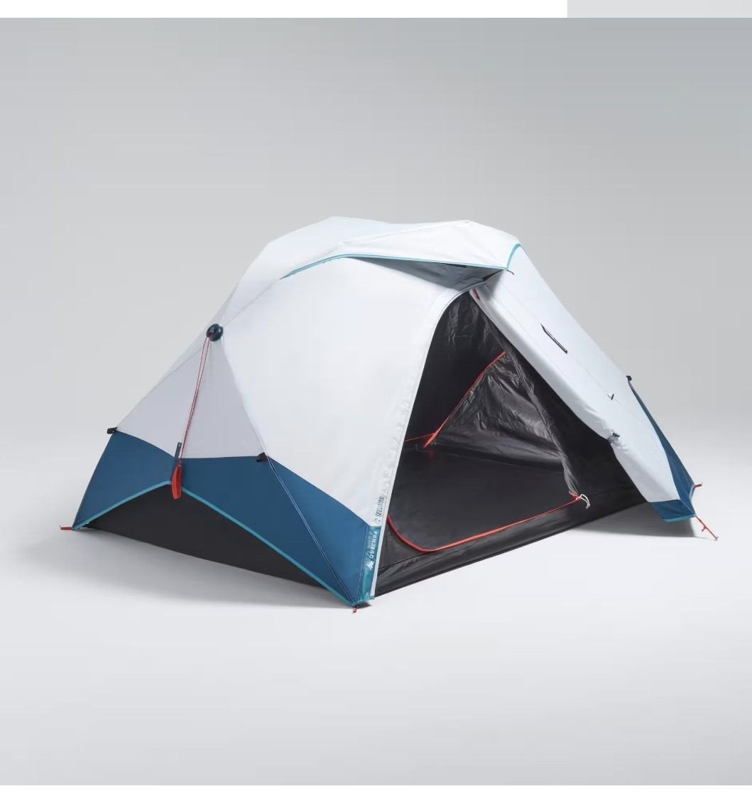 Tweepersoons tent Decathlon, Ophalen, Zo goed als nieuw, Tot en met 2