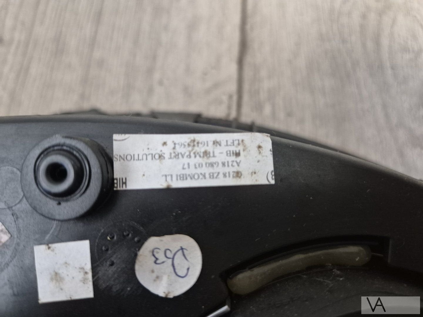Tellerklok omhuizing Mercedes CLS klasse W218 2011 - 2018, Gebruikt, -, Ophalen of Verzenden, -