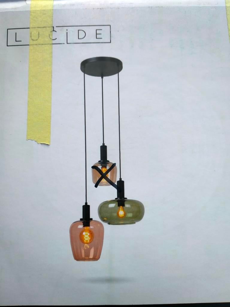 Nieuw Lucide Ilona hanglamp, Ophalen of Verzenden, Nieuw, Minder dan 50 cm