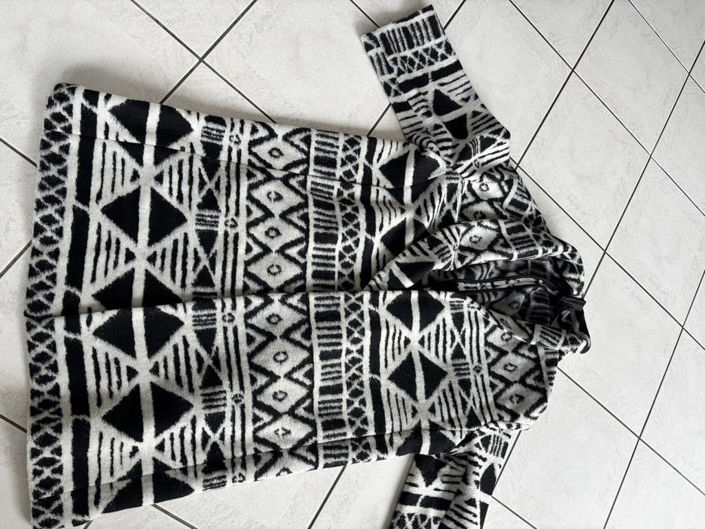 Drykorn for Beautiful People Jas Zwart Wit Print, Ophalen of Verzenden, Zo goed als nieuw, Maat 42/44 (L), Zwart