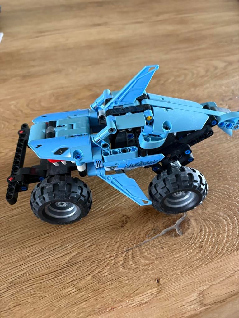 Lego Technic Megalodon Monster Jam Truck (42134) - Zonder bo, Gebruikt, Lego, Ophalen of Verzenden, Technic