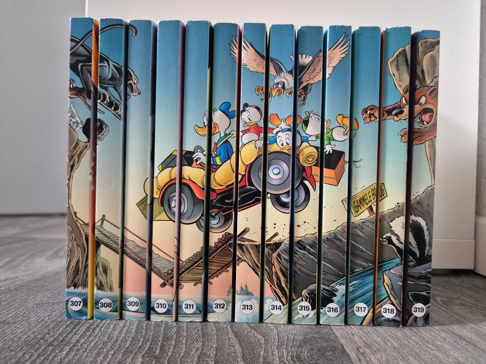 6 complete series Donald duck pockets, serieprijs vanaf, Boeken, Complete serie of reeks, Ophalen of Verzenden, Gelezen