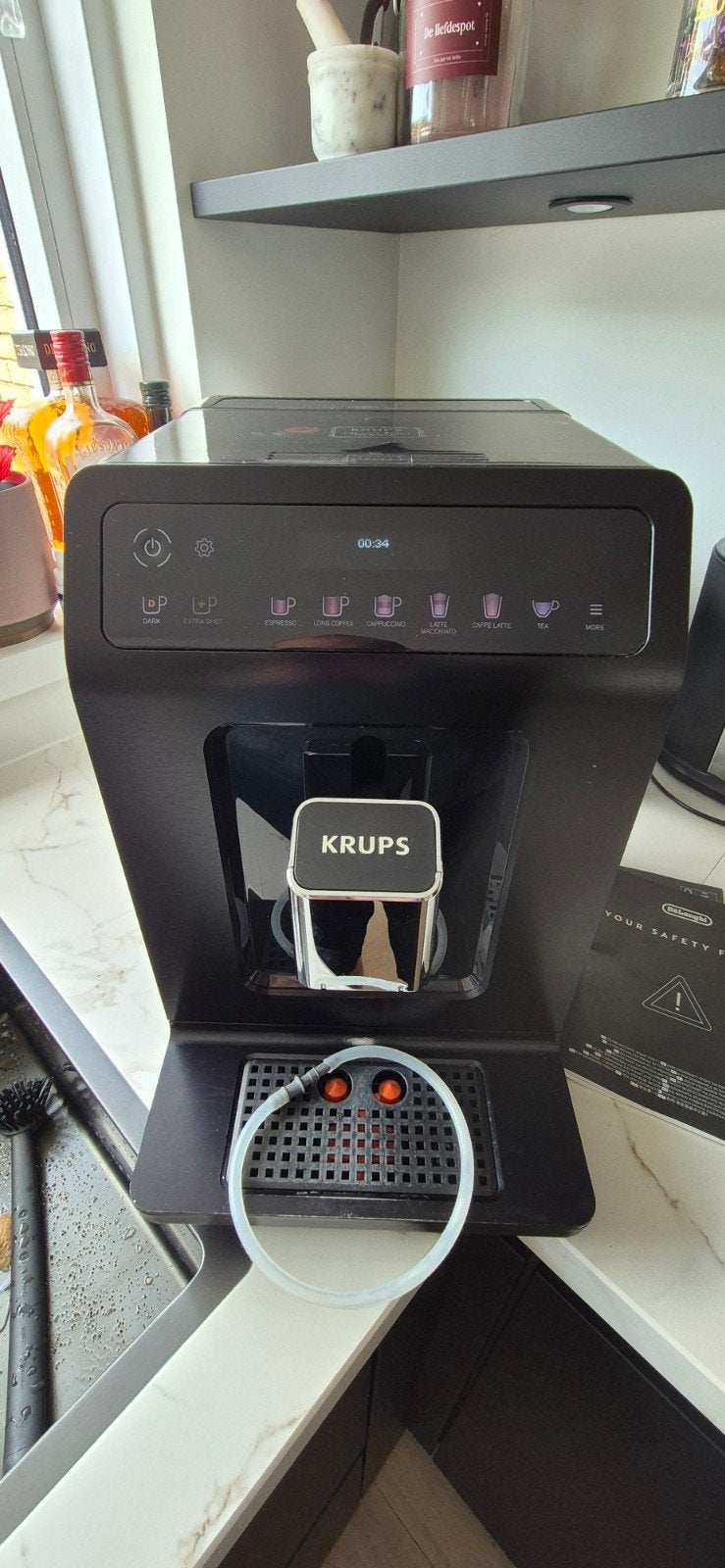 Krups volautomatische espressomachine, Ophalen, Gebruikt, Espresso apparaat, 10 kopjes of meer