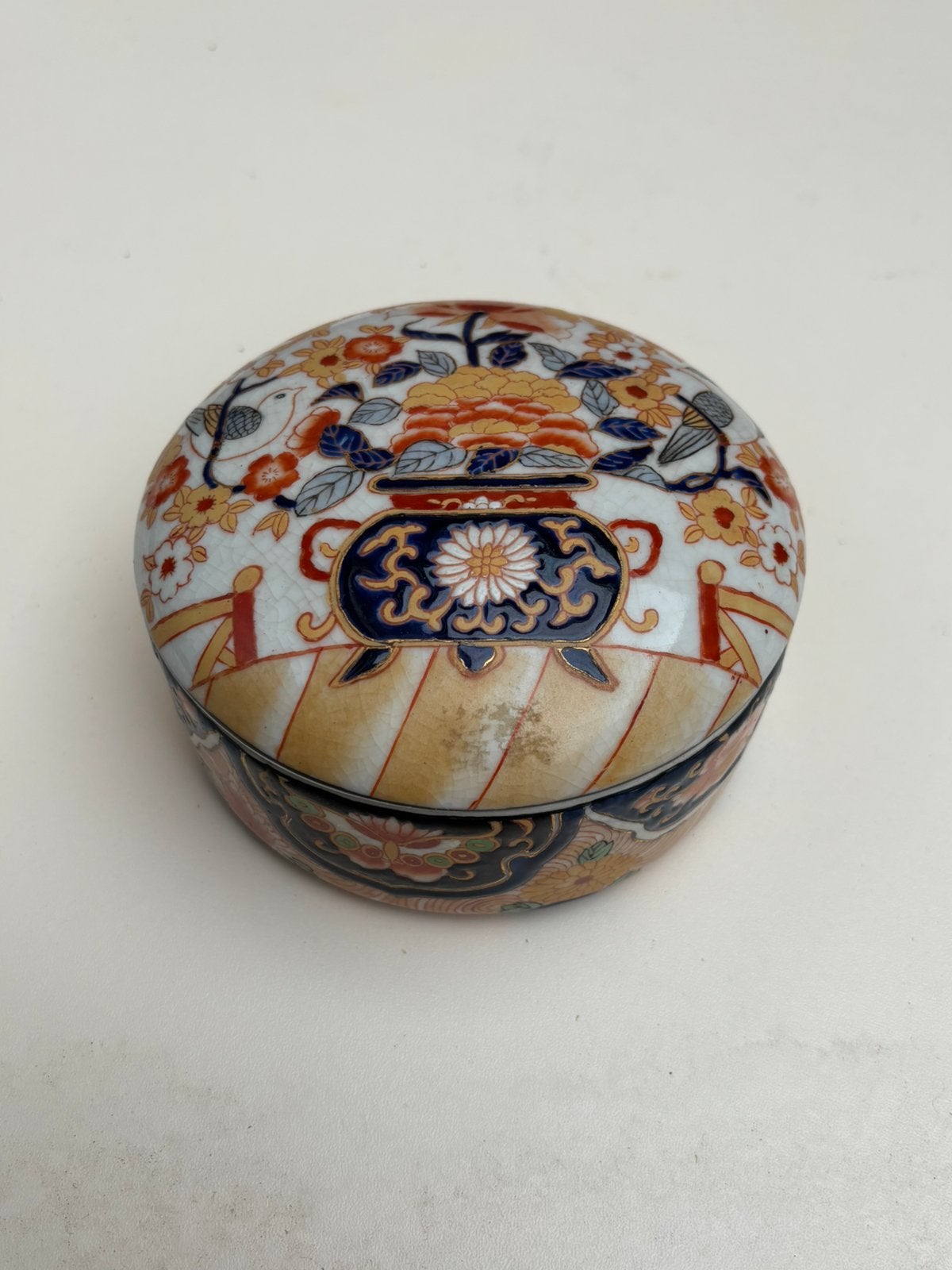 Vintage Imari-Stijl JUWC Porseleinen bakje/sieradendoosje, Antiek en Kunst, Antiek | Porselein, Ophalen of Verzenden