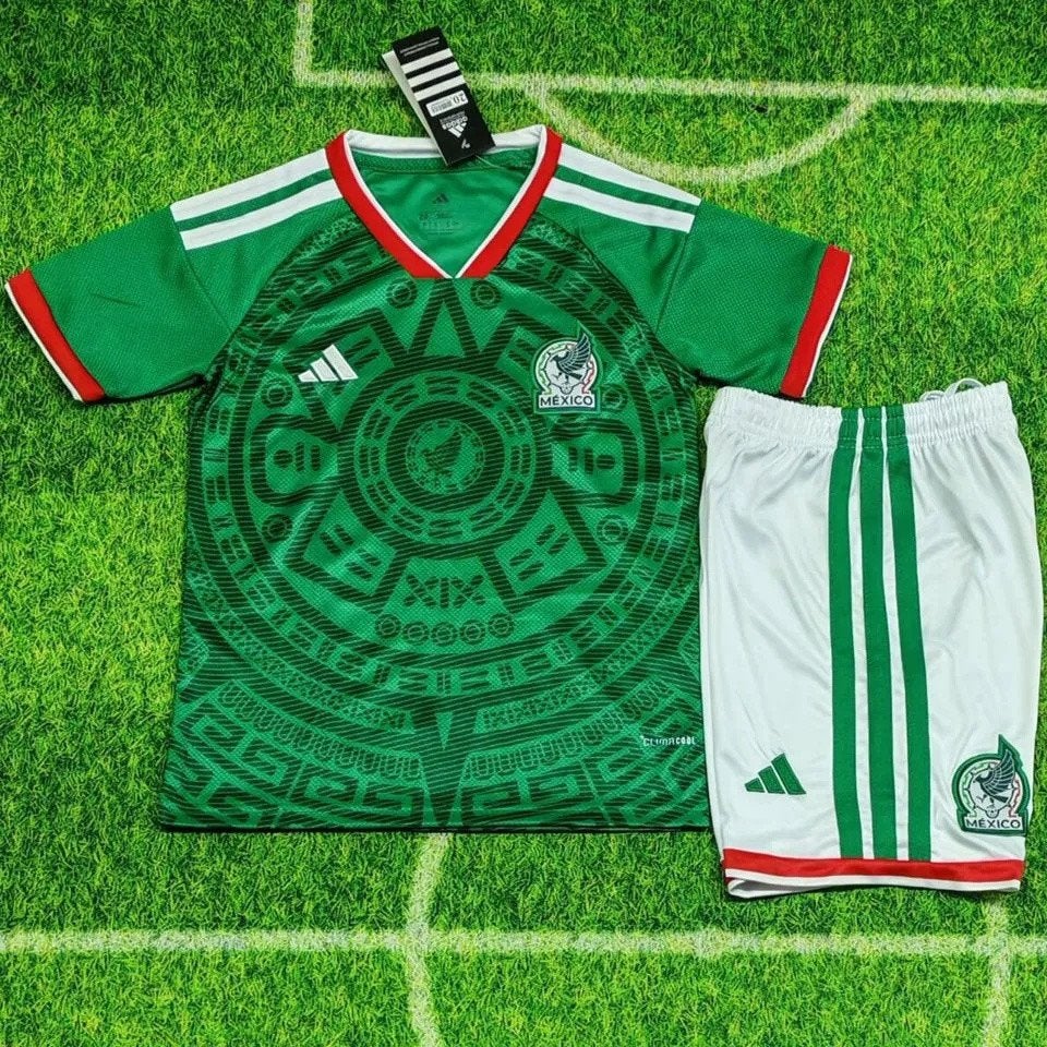 Mexico thuis kinderset 2026 | Nieuw + Bedrukking, Verzenden, Nieuw, Shirt