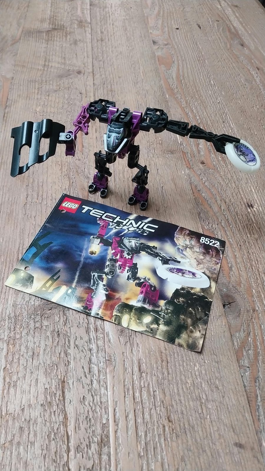 Lego Technic Bionicle 8522 - Nui-Jaga met instructieboekje, Ophalen of Verzenden, Zo goed als nieuw, Overige merken
