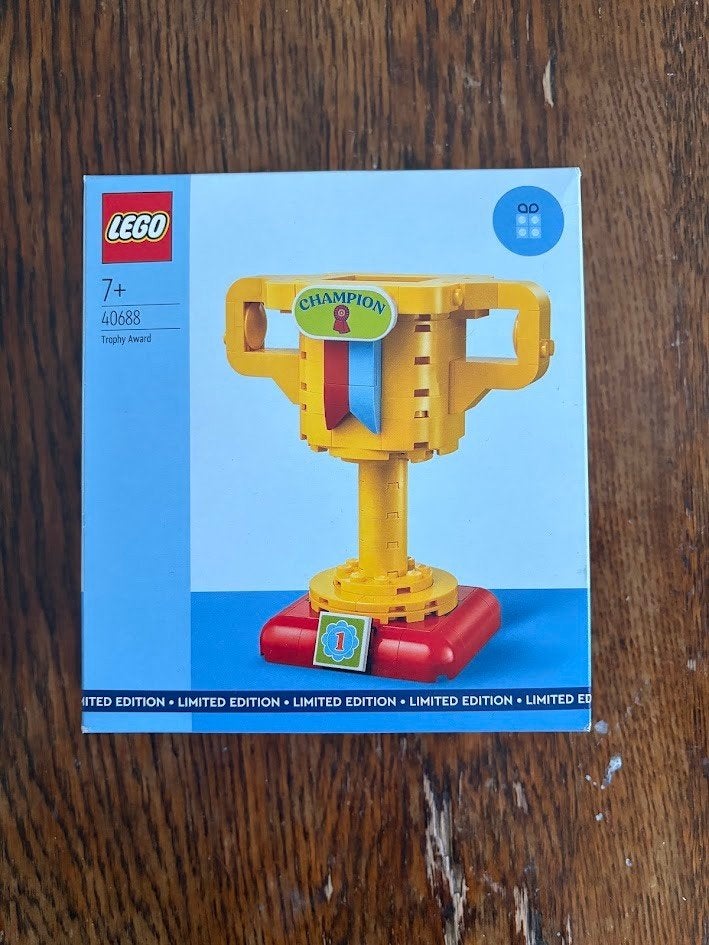 LEGO 40688 Trophy Award, Nieuw, Ophalen of Verzenden, Complete set, Inclusief instructies
