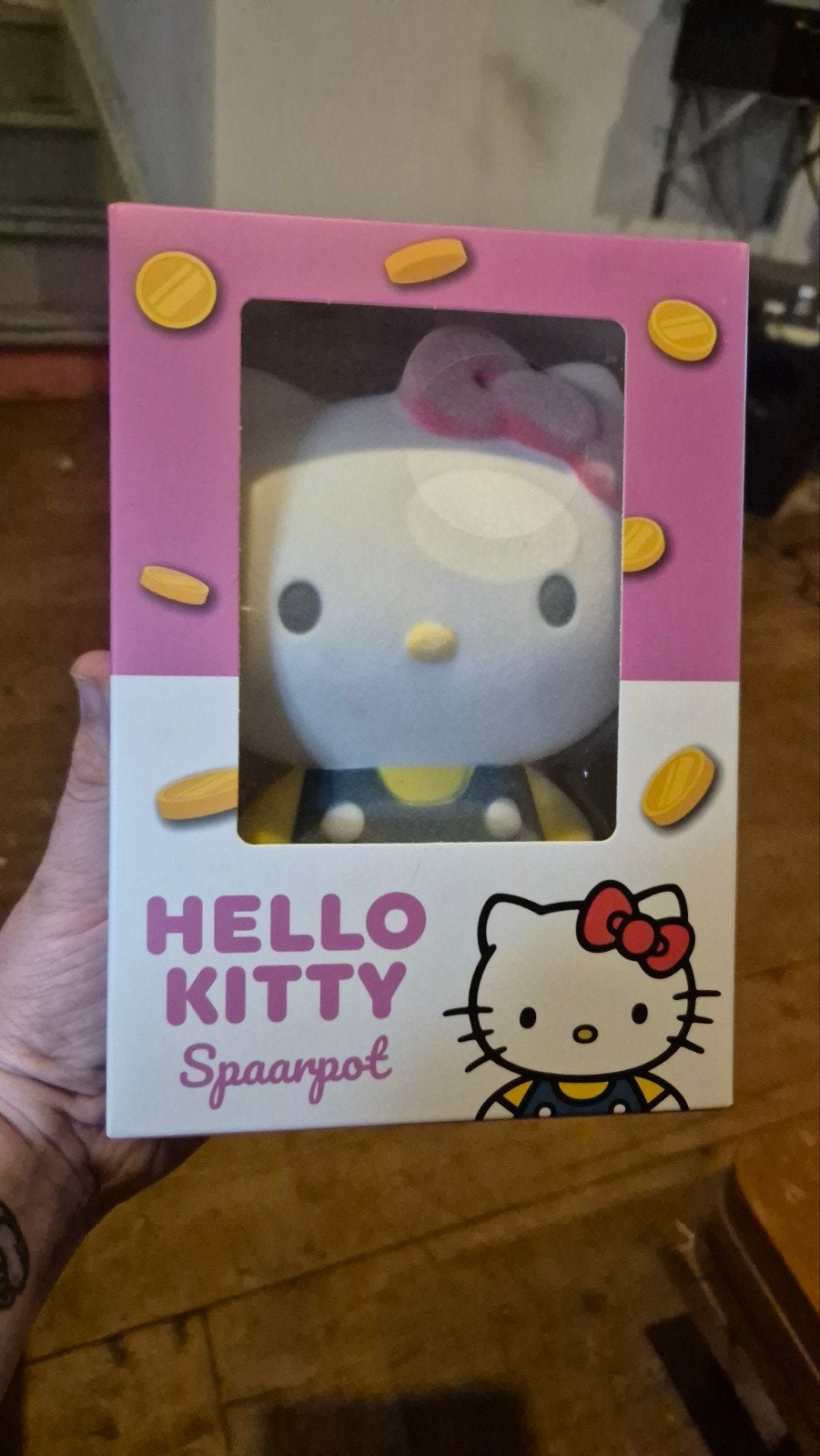 Hello Kitty Spaarpot - Nieuw in doos, Ophalen of Verzenden