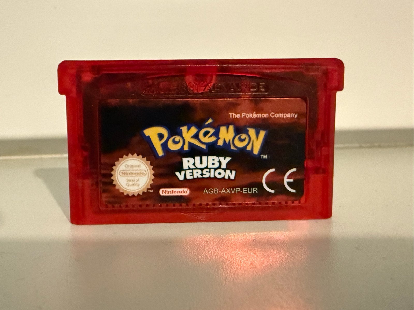 Pokémon Ruby Version - Game Boy Advance (GBA), Spelcomputers en Games, Gebruikt, 1 speler, Ophalen of Verzenden, Role Playing Game (Rpg)