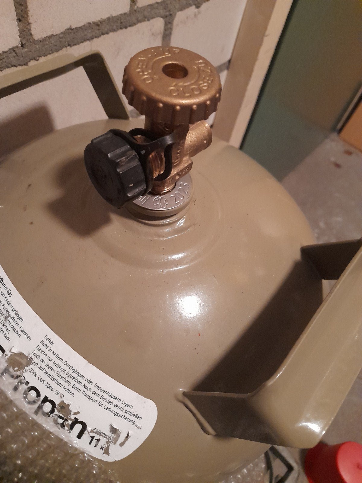 2 VOLLE 12,90 kg gasflessen nieuw, Ophalen, Nieuw