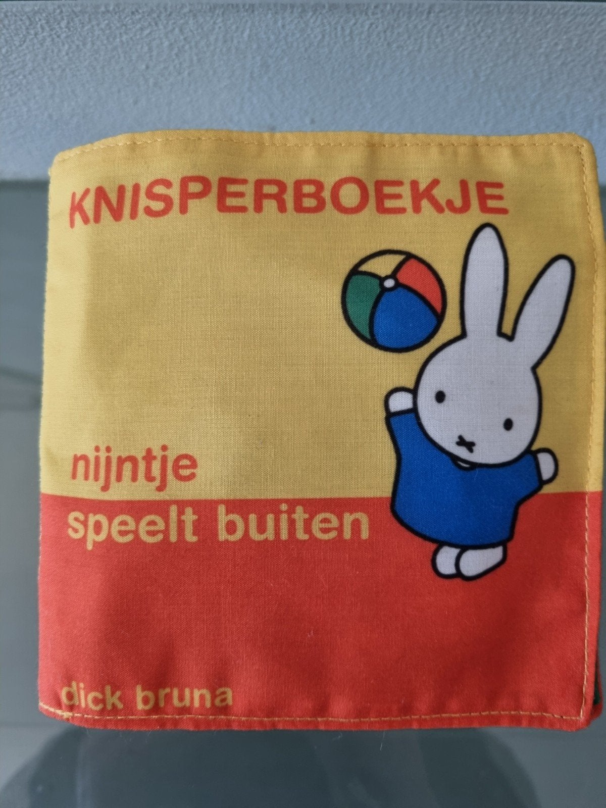 Orig, Dick Bruna, KNISPERBOEKJE, "NijntjeSpeeltBuiten,!Nieuw, Kinderen en Baby's, Speelgoed | Babyspeelgoed, Ophalen of Verzenden