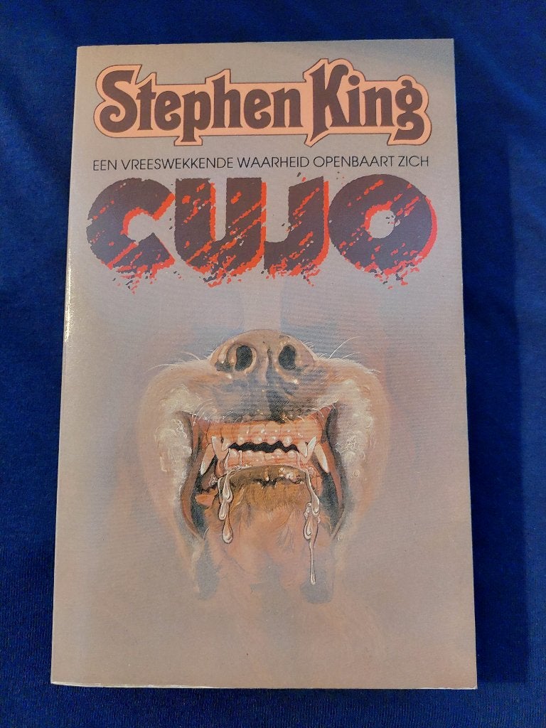 CUJO van Stephen King - thriller, Ophalen of Verzenden, Zo goed als nieuw, Stephen King, Nederland