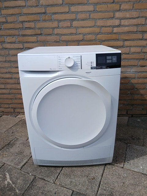 Warmtepompdroger 8 kg Energie klasse A++., Witgoed en Apparatuur, Wasdrogers, Ophalen, 8 tot 10 kg, Zo goed als nieuw, Voorlader