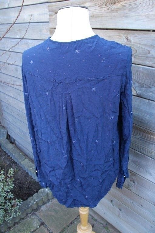 Blouse donkerblauw Sessun mt L Vaste prijs, Blauw, Sessun, Maat 42/44 (L), Ophalen of Verzenden