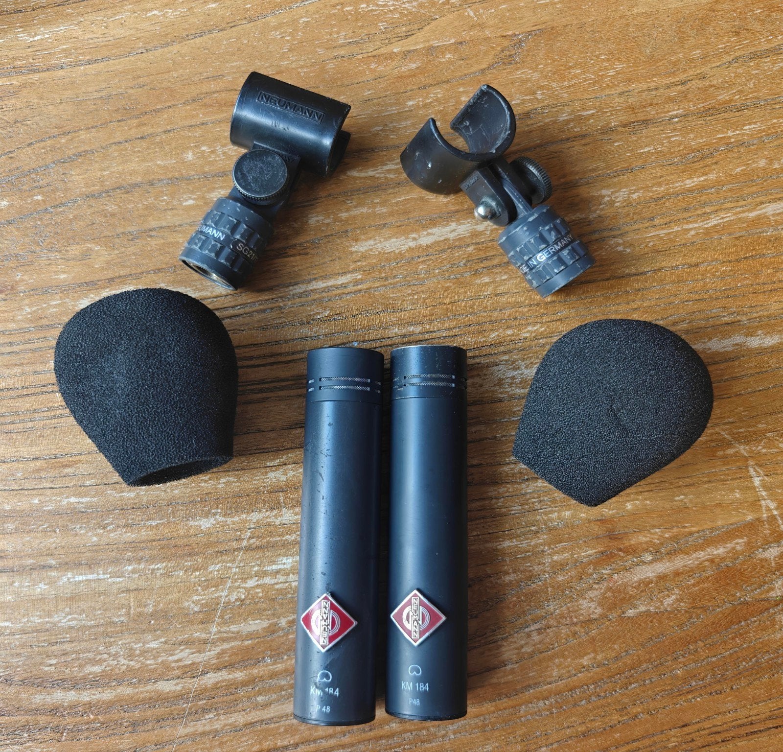 1x Neumann KM184 microfoon, Ophalen of Verzenden, Gebruikt, Studiomicrofoon