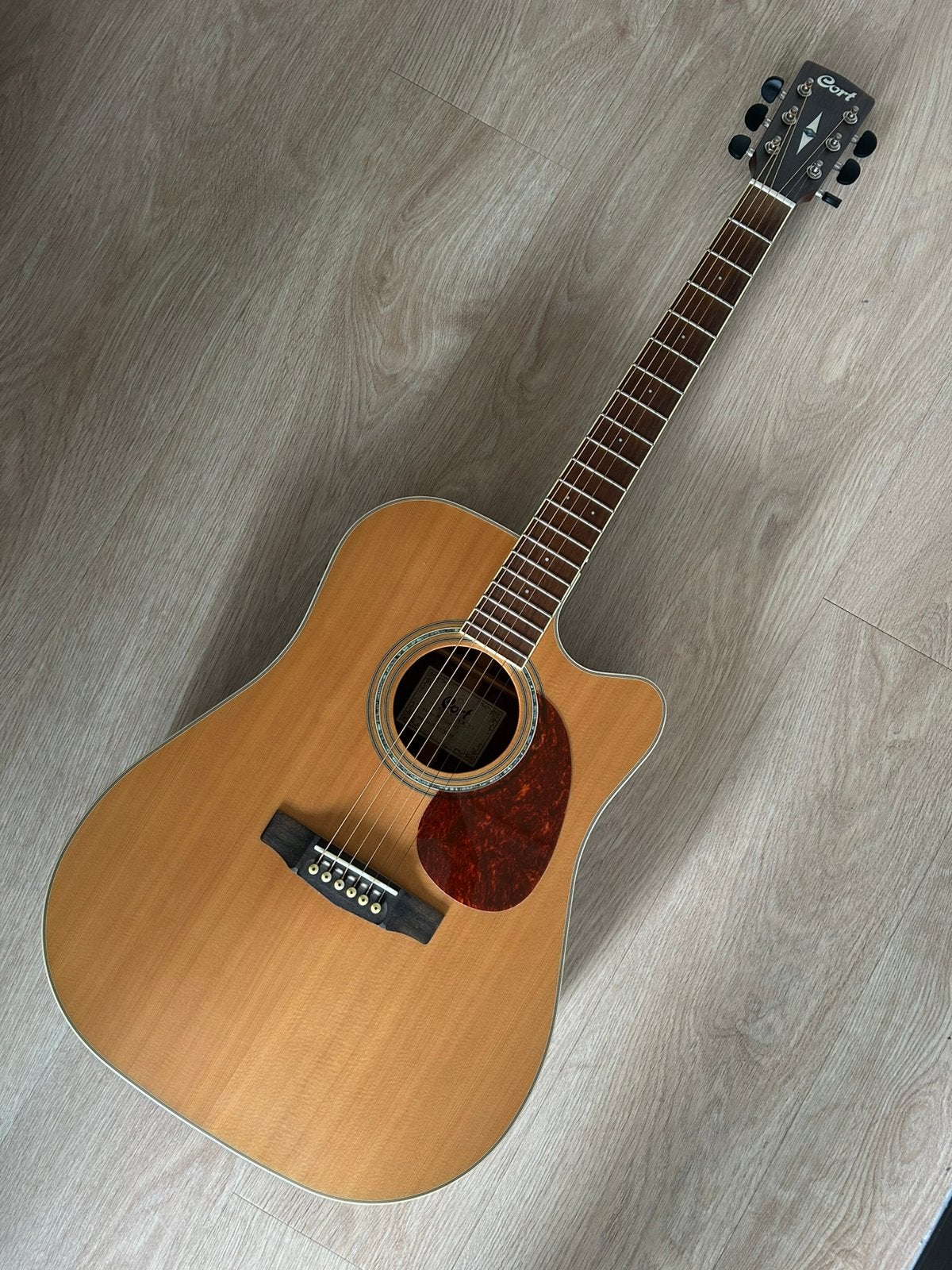 Cort semi-akoestische gitaar, Ophalen, Zo goed als nieuw, Western- of Steelstringgitaar