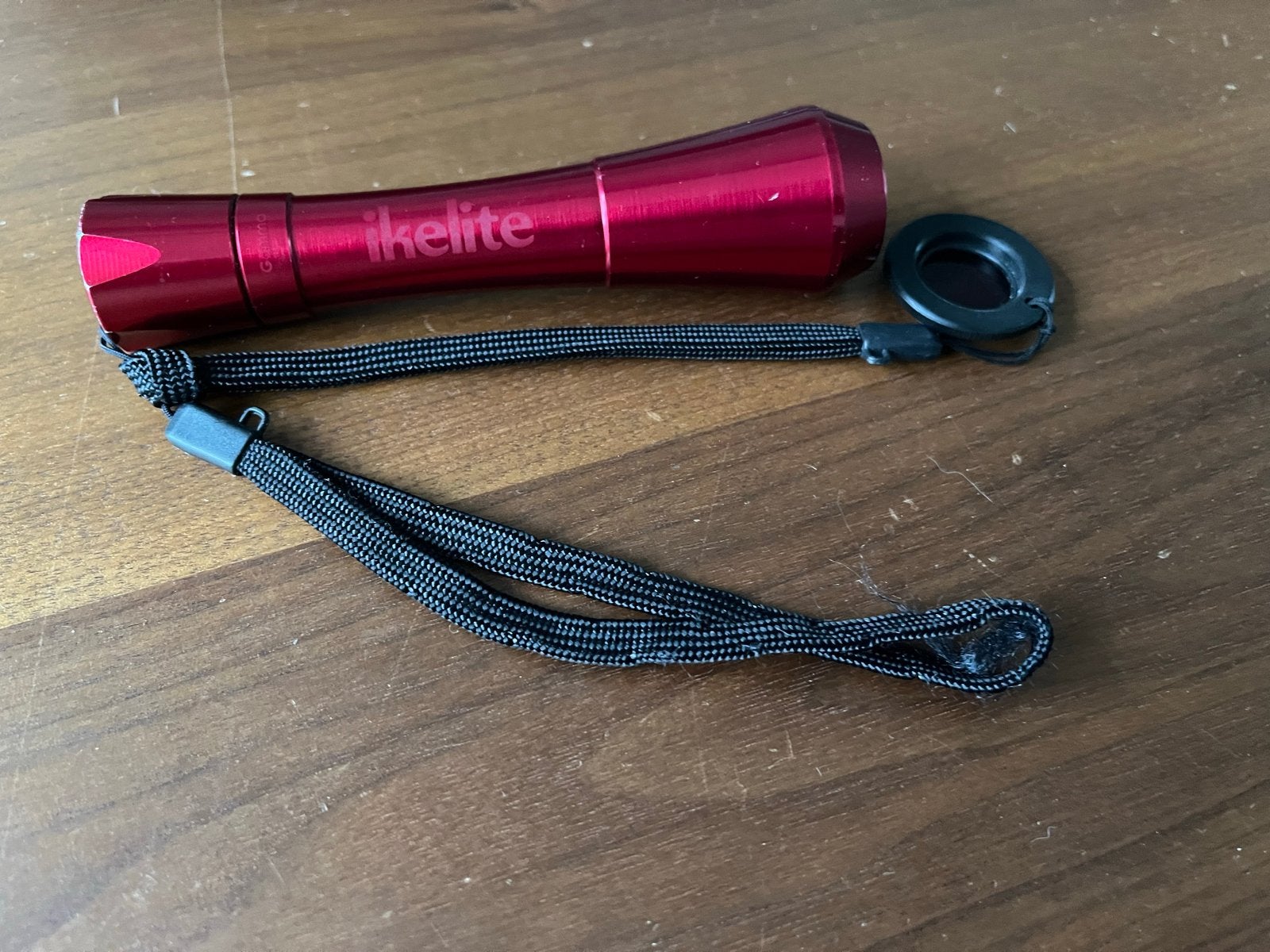 Ikelite onderwater zaklamp rood, Watersport en Boten, Ophalen of Verzenden, Gebruikt