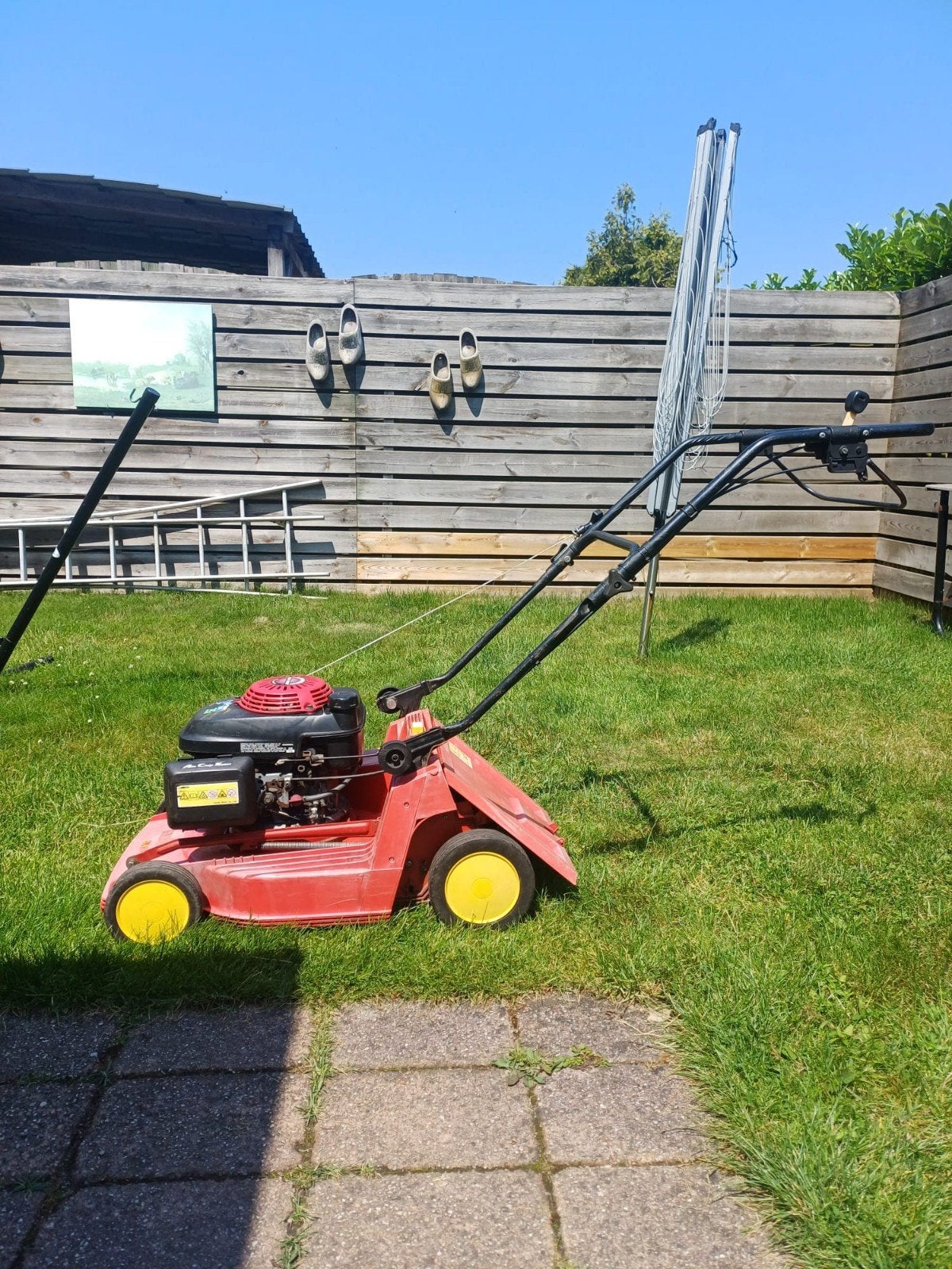 Wolfgarten 6.42H benzinemaaier, Ophalen, Cirkelmaaier, Gebruikt, Benzine-grasmaaier
