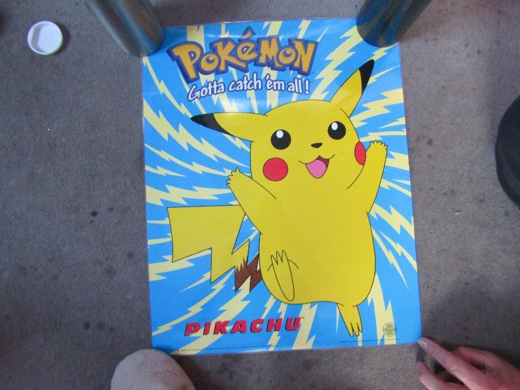 Poster Pokemon 50x40 geplastificeerd ALLEEN OPHALEN, Verzamelen, Posters, Ophalen, Rechthoekig Staand, Nieuw, A1 t/m A3