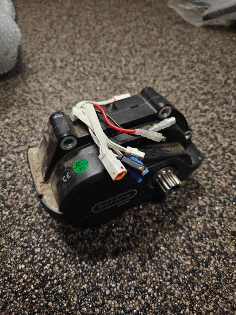 Bafang m420 midden motor defect ebike 36v, Ophalen of Verzenden, Gebruikt, Motor