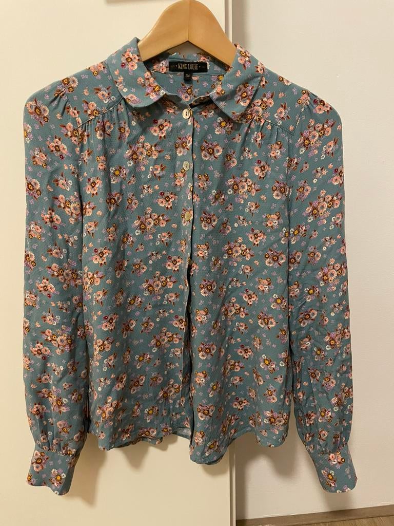 Blouse King Louie, maat 34, Ophalen of Verzenden, Zo goed als nieuw, Maat 34 (XS) of kleiner
